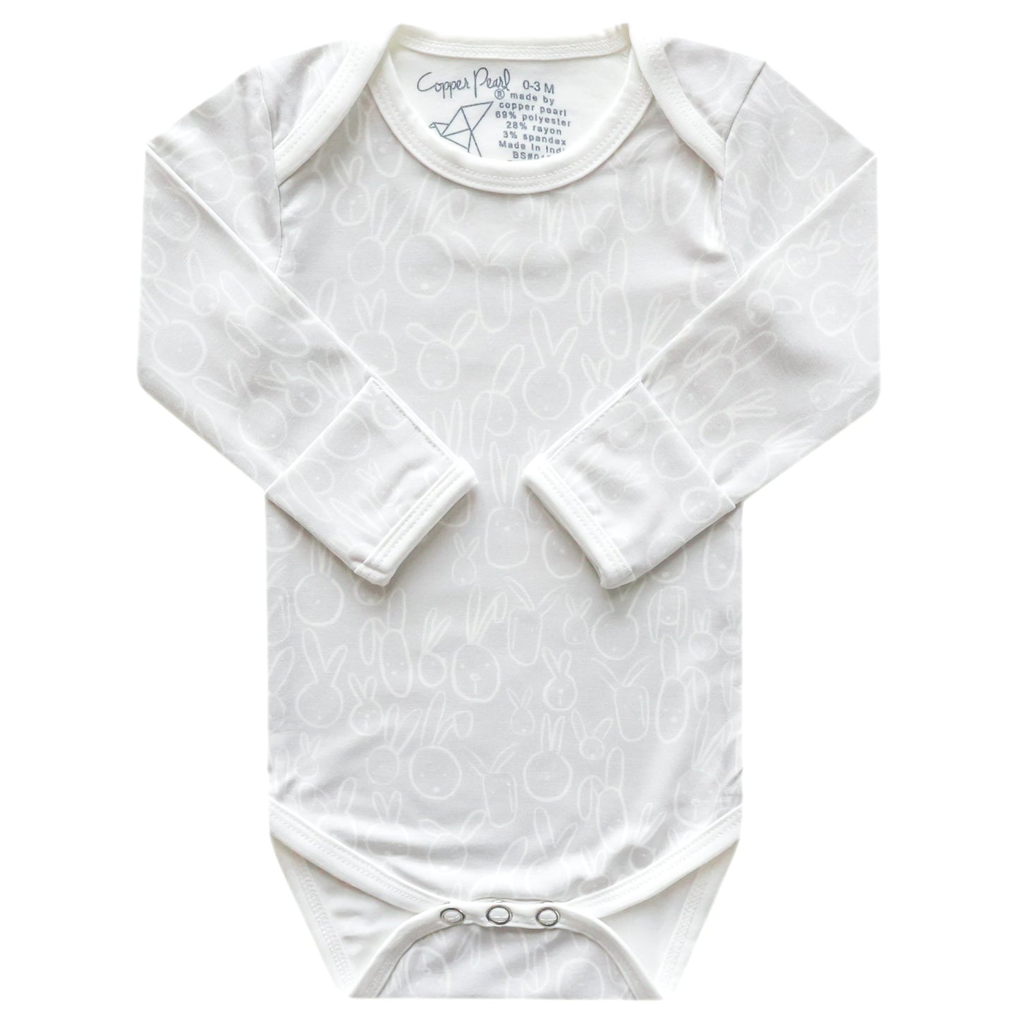 Long Sleeve Bodysuit - Peter